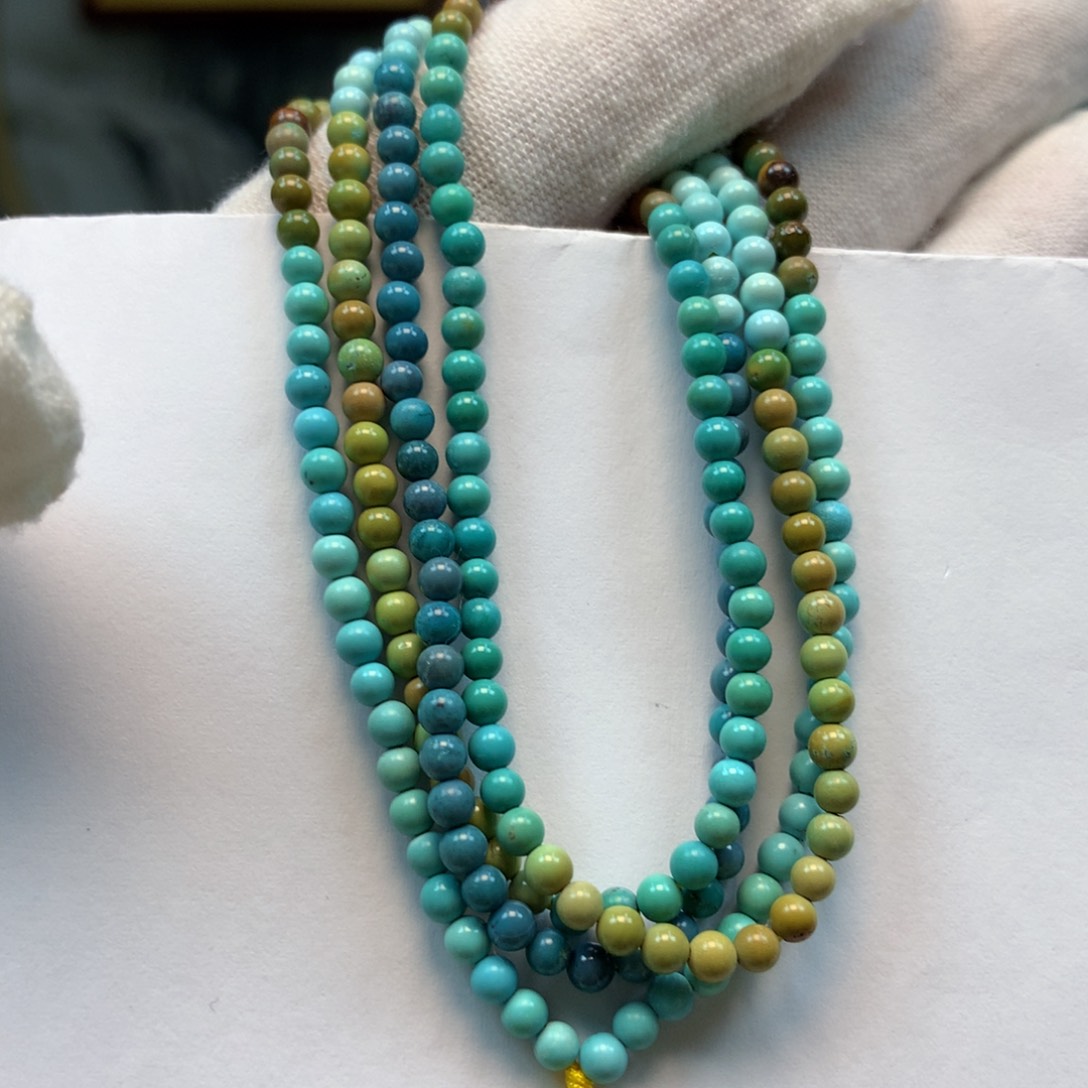 绿松石长链未镶嵌