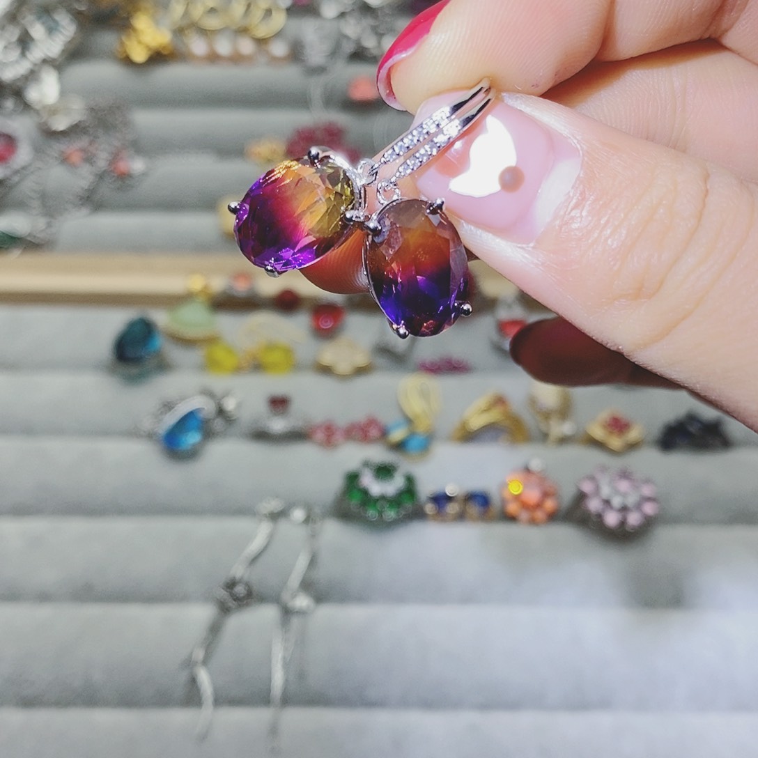 【闪购商品】芙蓉石戒指银S925镶嵌