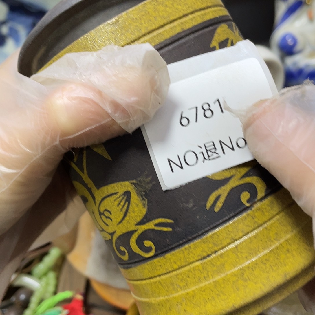 酒***深瓷片6781号工艺品