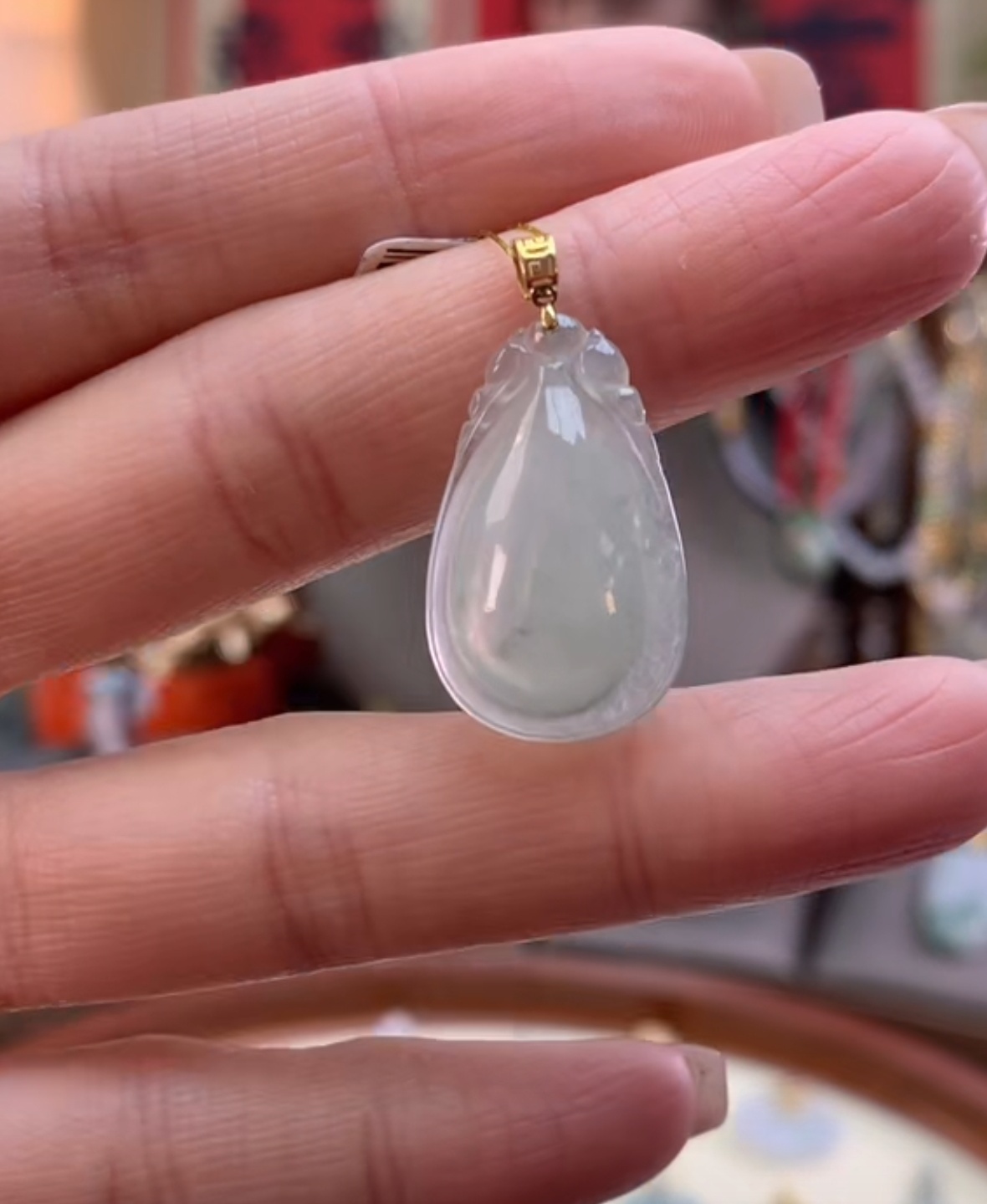 天然缅甸A货吊坠