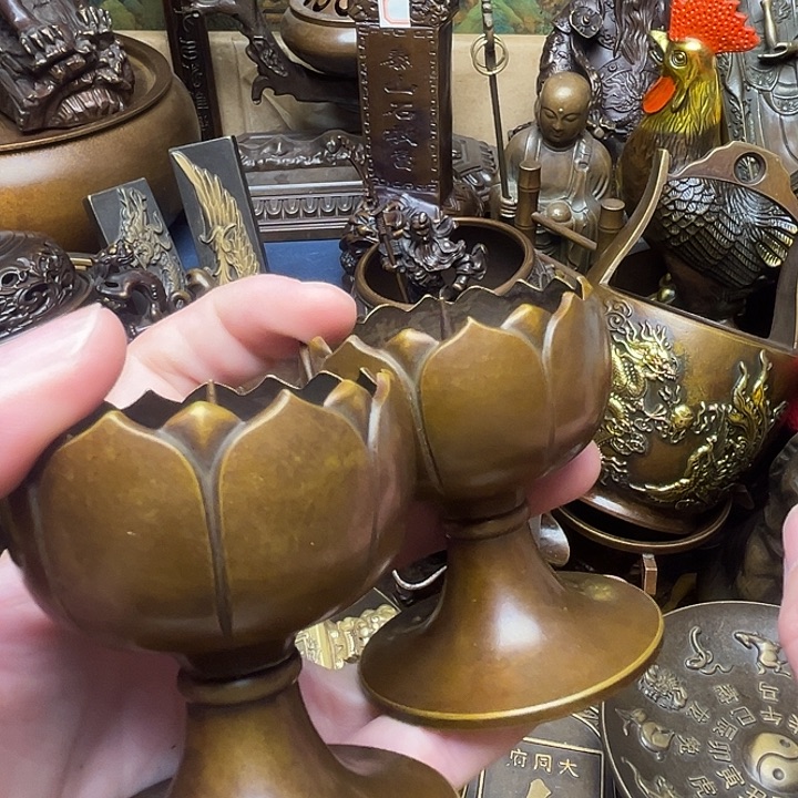 精美铜器批发档口