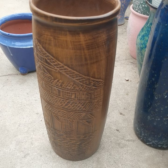 红陶口16高40瑕疵