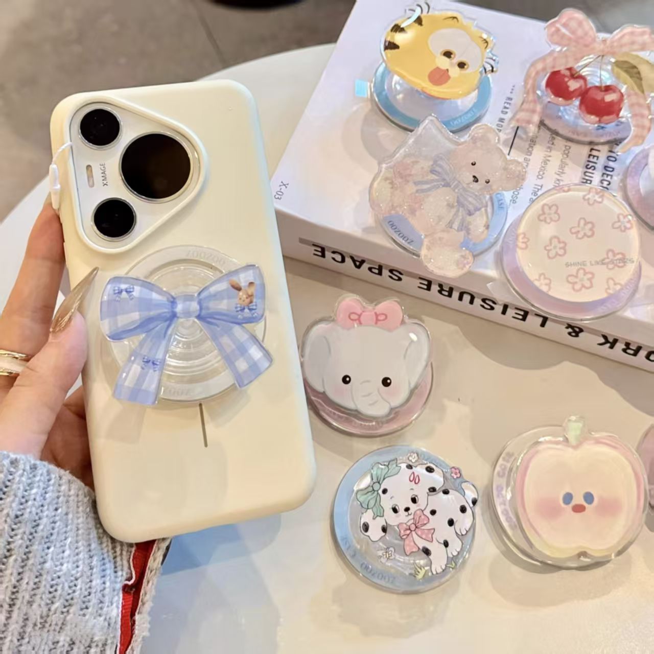 直播间自选磁吸支架默认微瑕通用ins