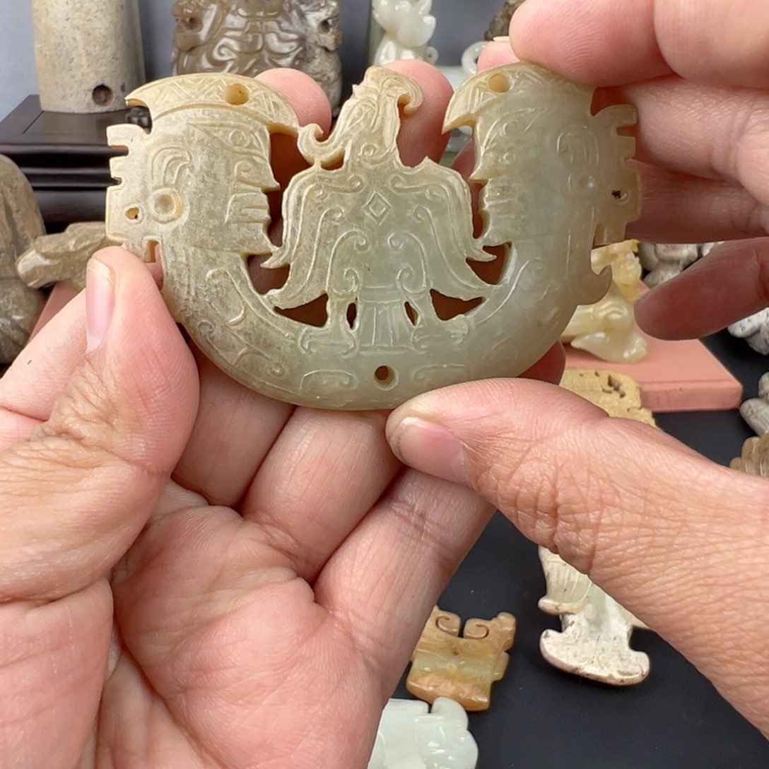 和田玉挂件未镶嵌皖*韵