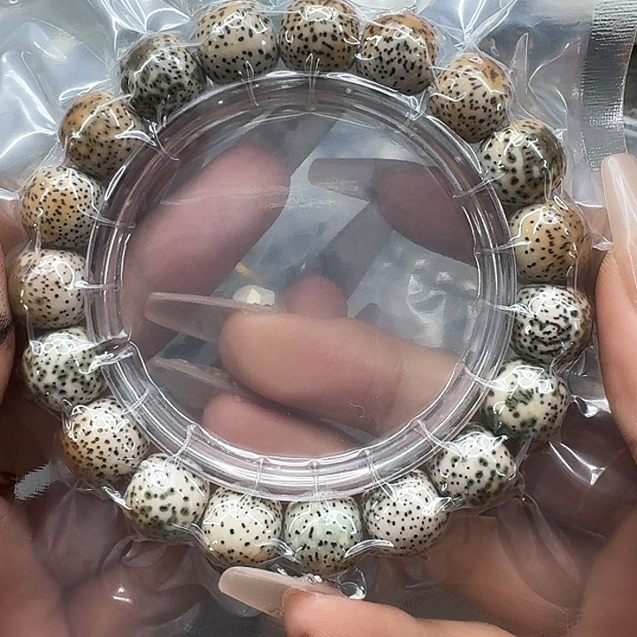 星月菩提手串242高端火烧云星月菩提13桶单圈