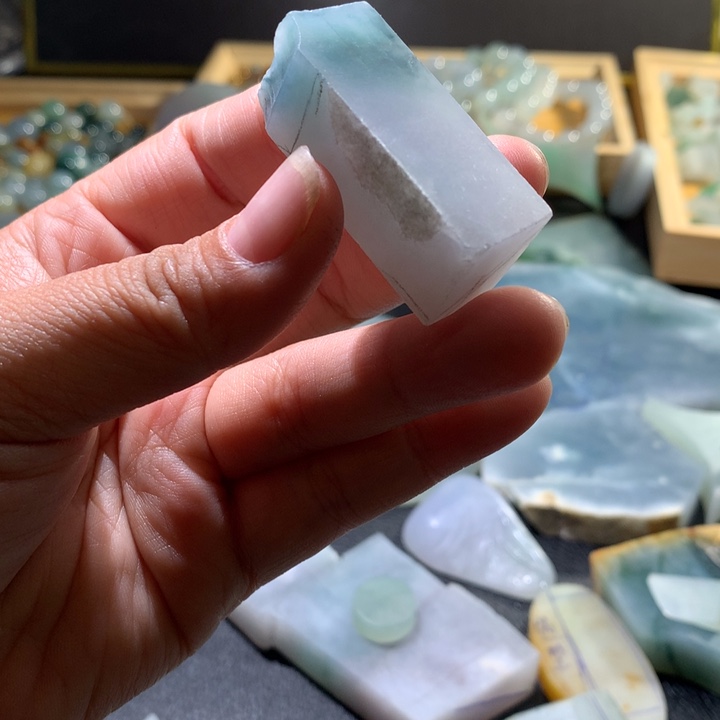 翡翠未镶嵌颈饰拾*柒00000000006