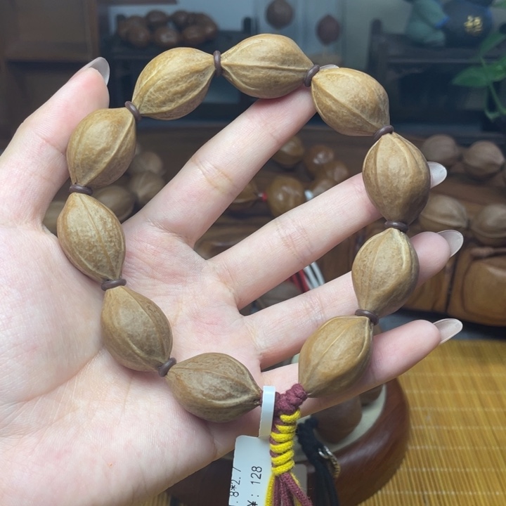 橄榄核手串/手链梅林铁核18.27