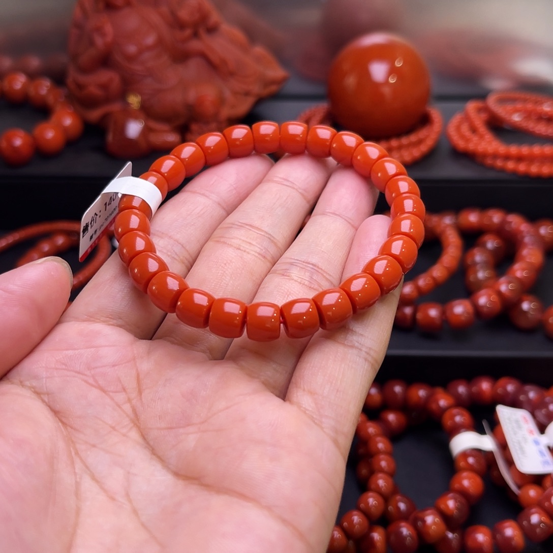亿****南红玛瑙未镶嵌手串南红