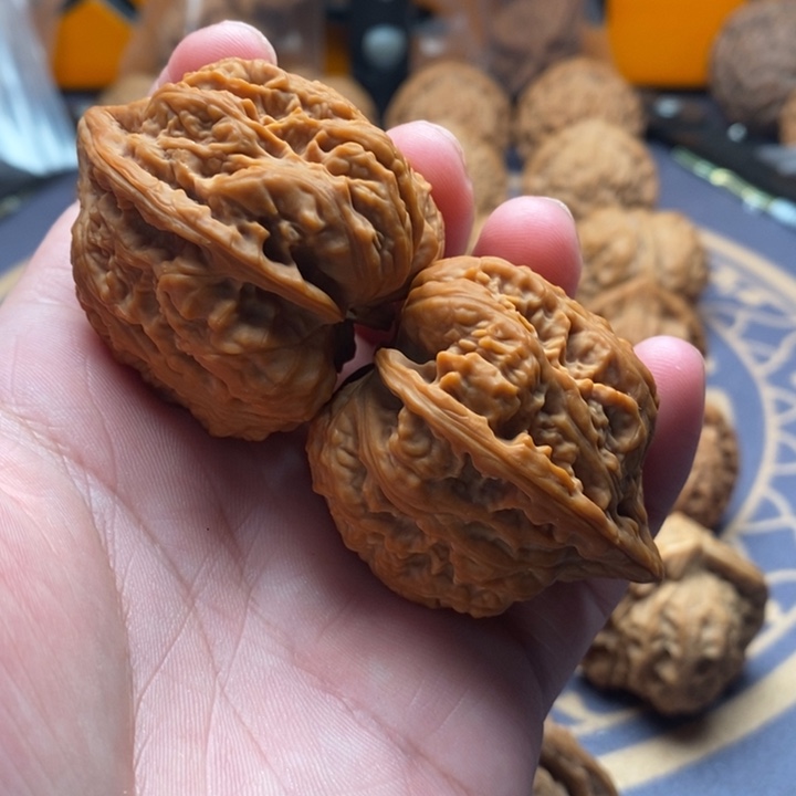 老***走文玩核桃吊坠文玩核桃妖蟾39