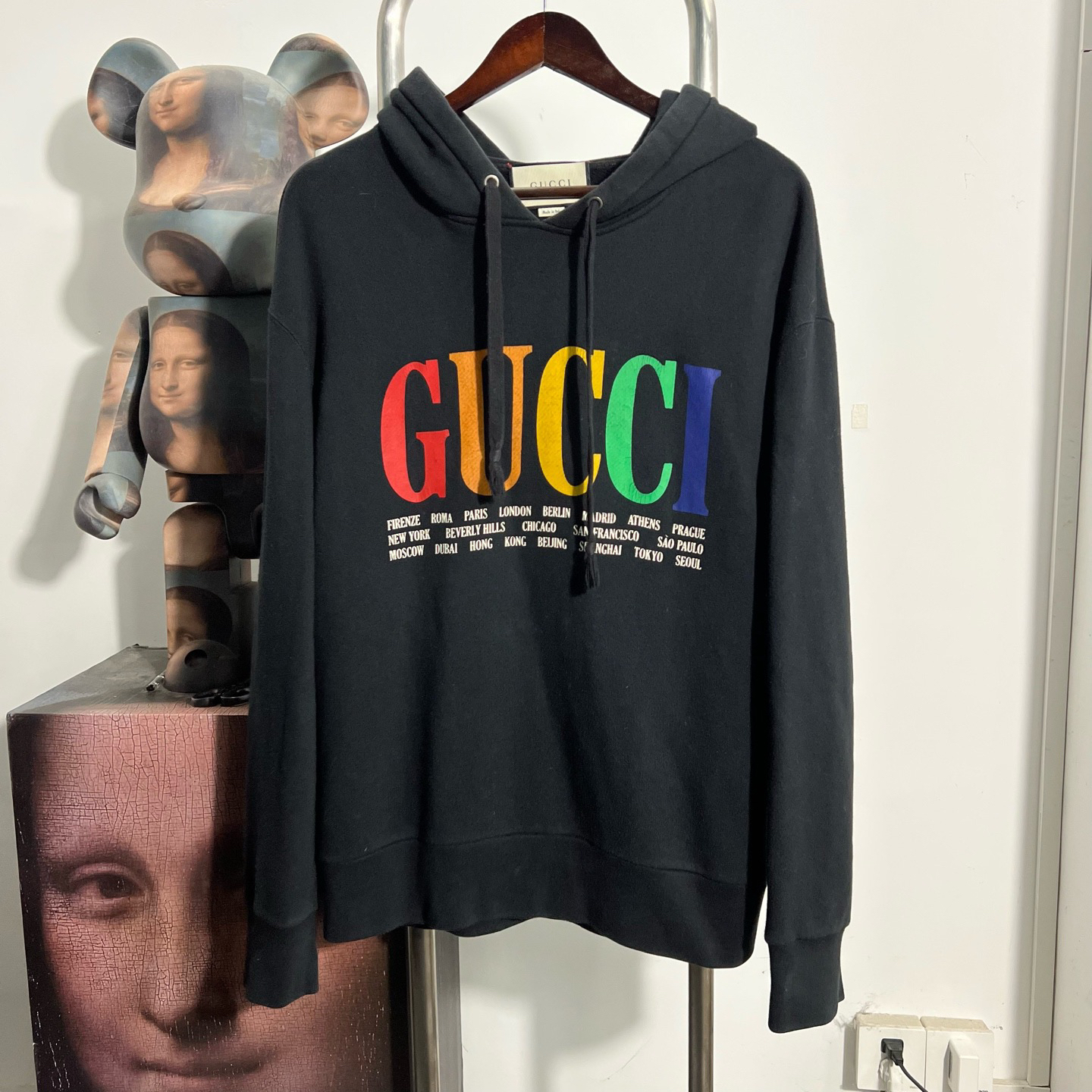 99新 GUCCI/古驰 帽衫x1405 尺码：M胸围62衣长73