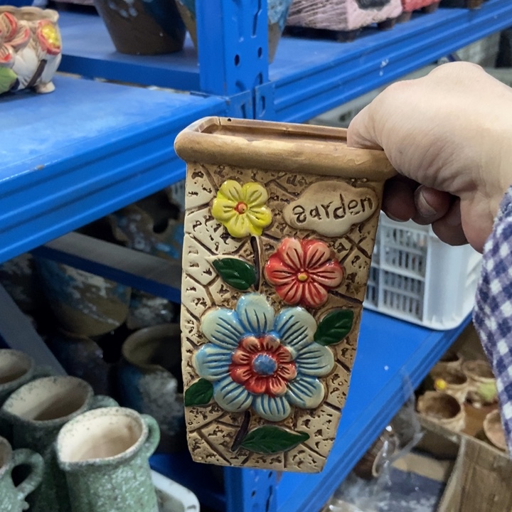 陶瓷花盆单场满9.9发10*17