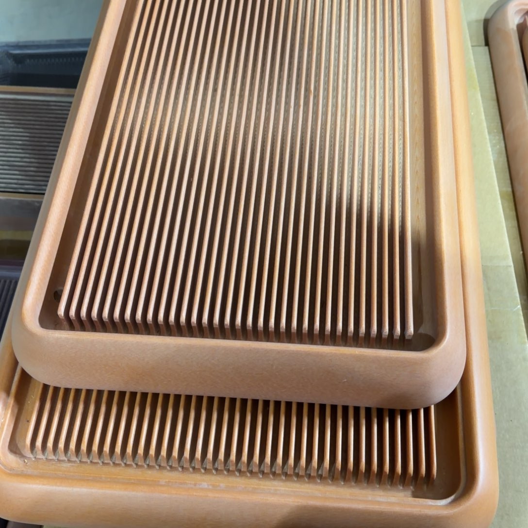 晚***风5035 6厚橙金料龙纹特价款电木茶盘