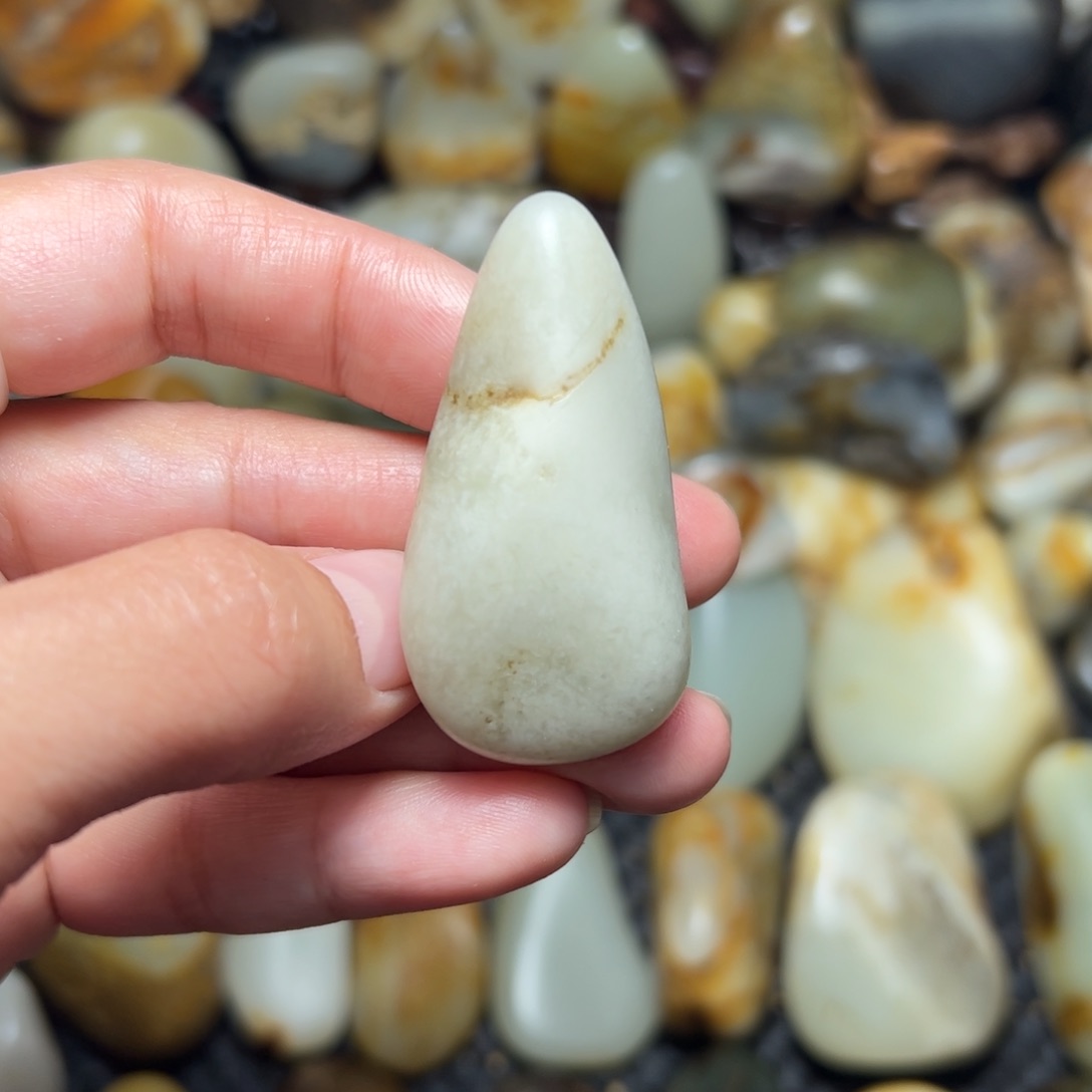 和田玉（青玉）A12未镶嵌