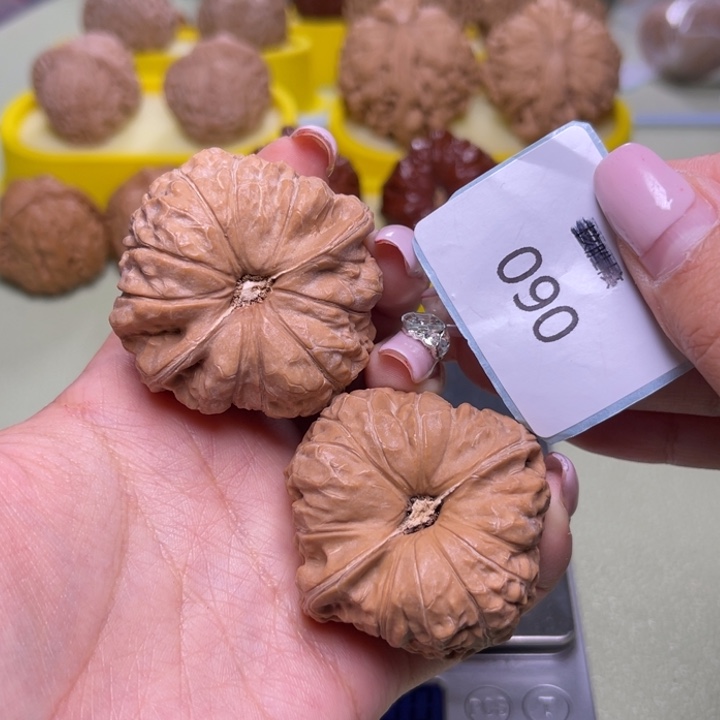 文玩核桃把件南瓜墩46.090