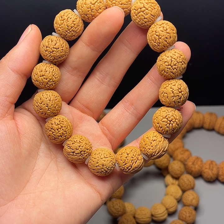 善***源桃核吊坠桃核手串