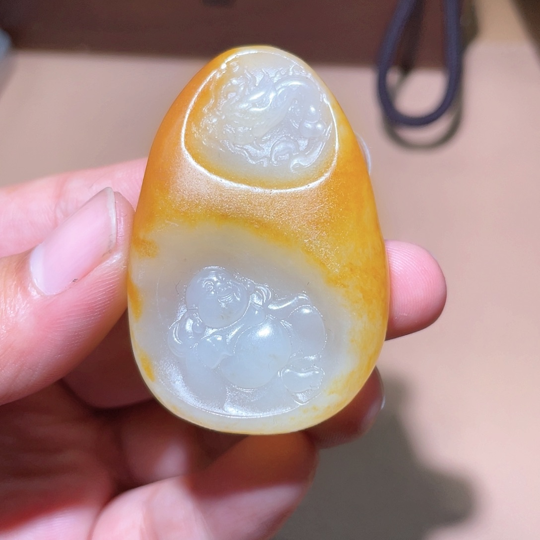 和田玉颈饰未镶嵌A7