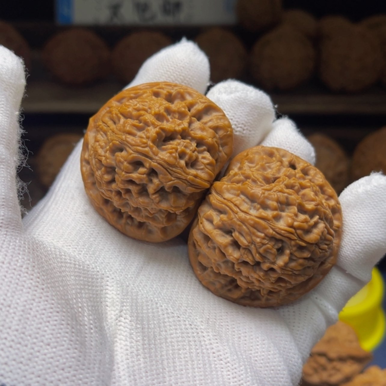 【闪购商品】核桃把件42尺寸水龙纹