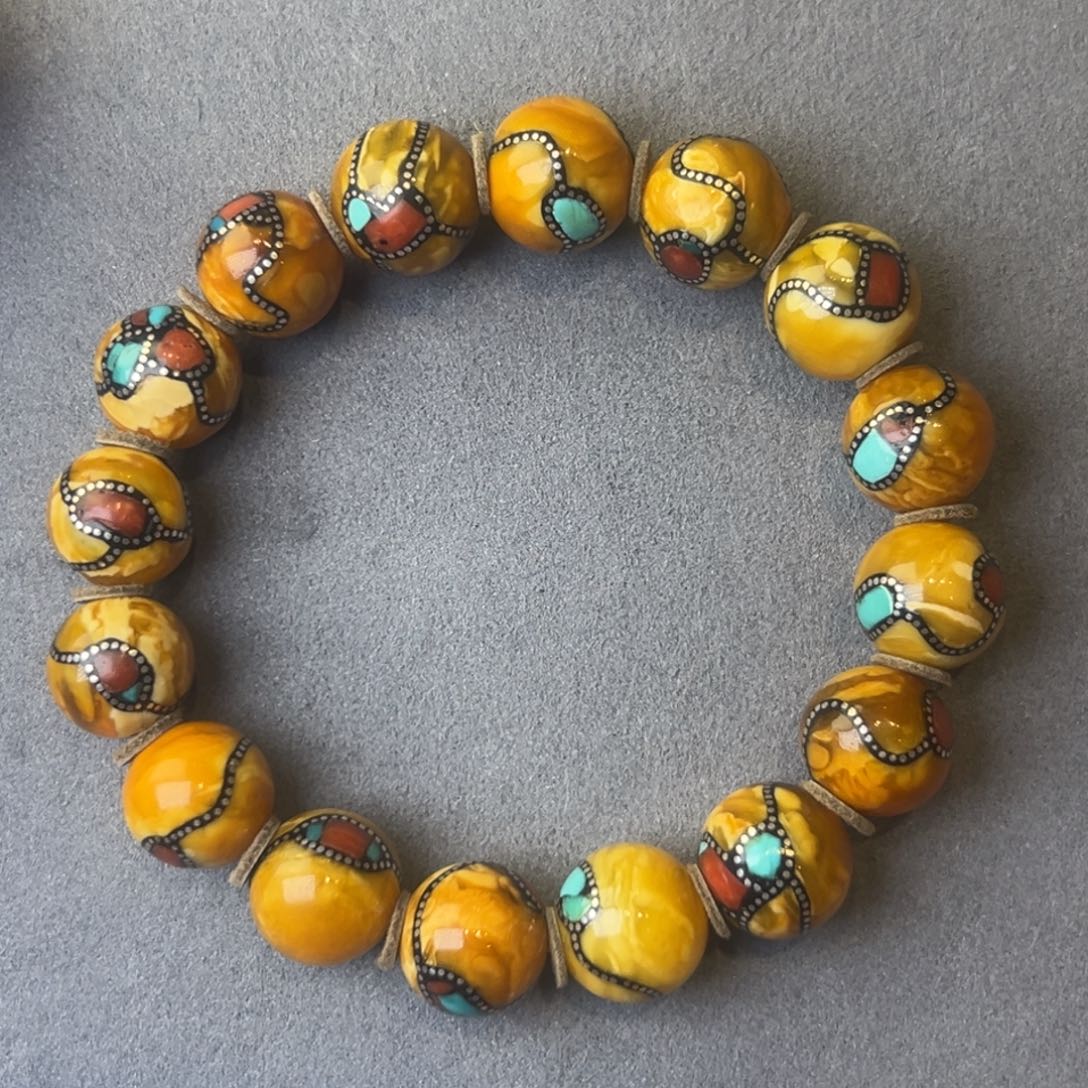 未镶嵌琥珀吊坠(不含链)