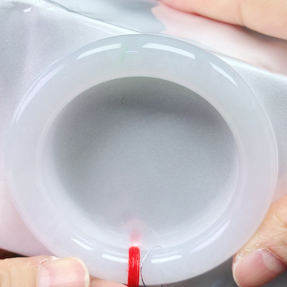 翡翠手镯未镶嵌54胖