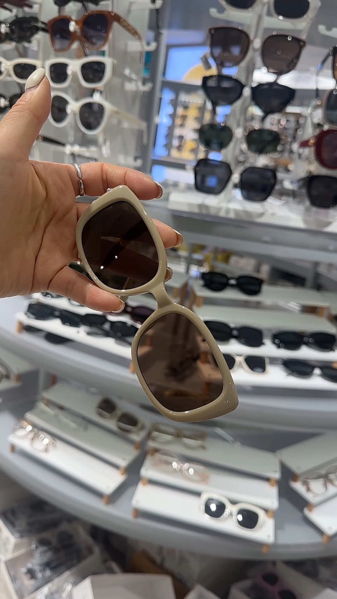 自留款米茶色墨镜，韩国原单