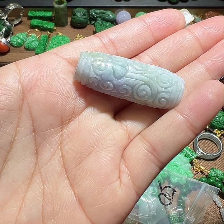 翡翠手串未镶嵌翡翠单珠不退换