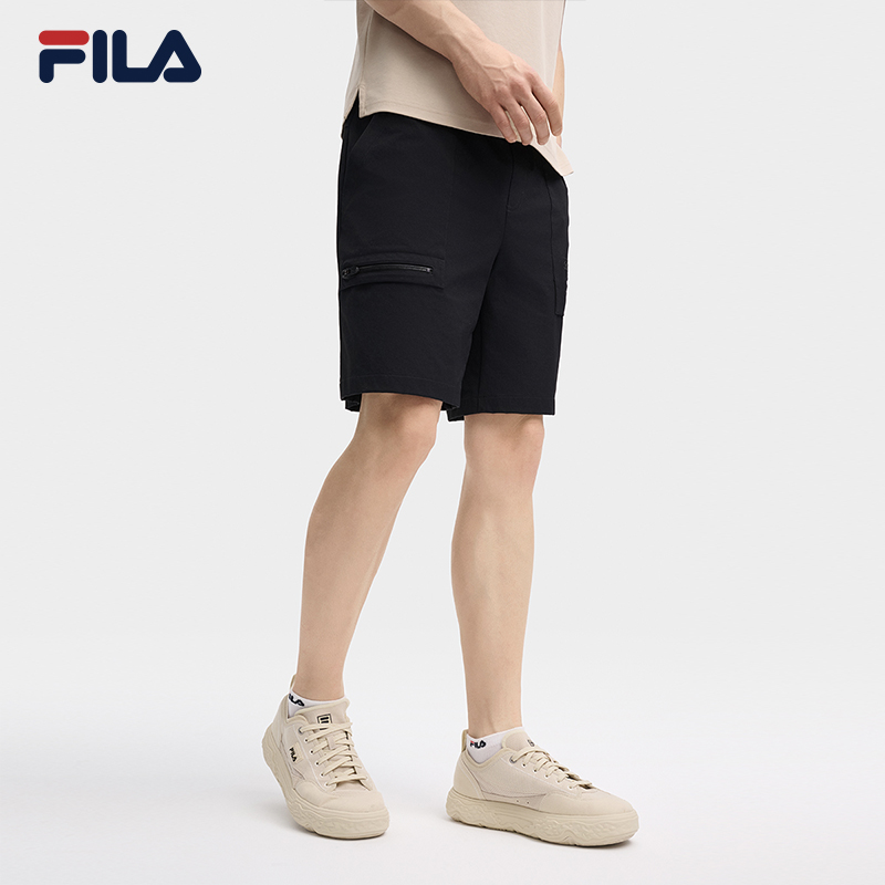 FILA斐乐X蓬皮杜中心女款短裤时尚夏季休闲F11M438804F