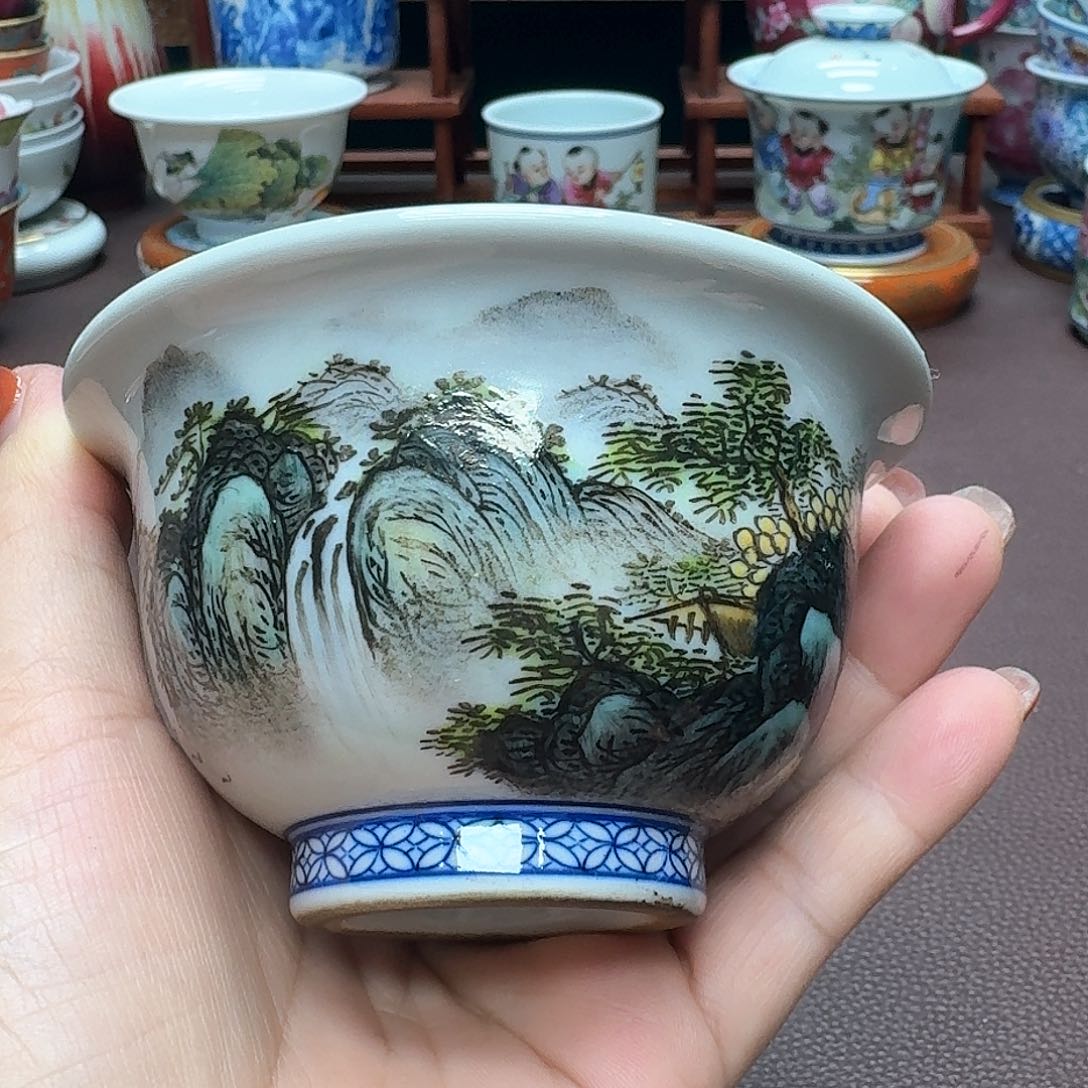 瓷片景德镇仿古手工制作精品