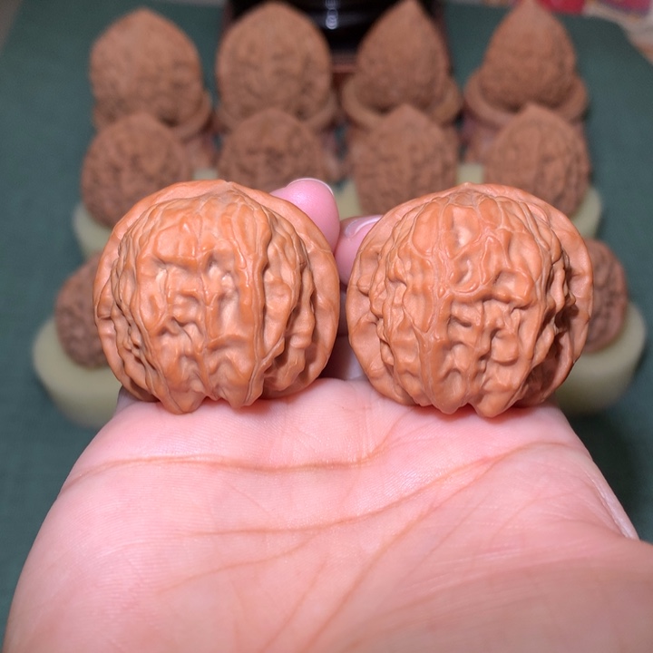 核桃文玩核桃把件大枣