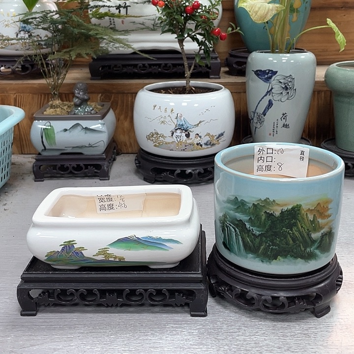 陶瓷花盆紫砂花盆福利抢购