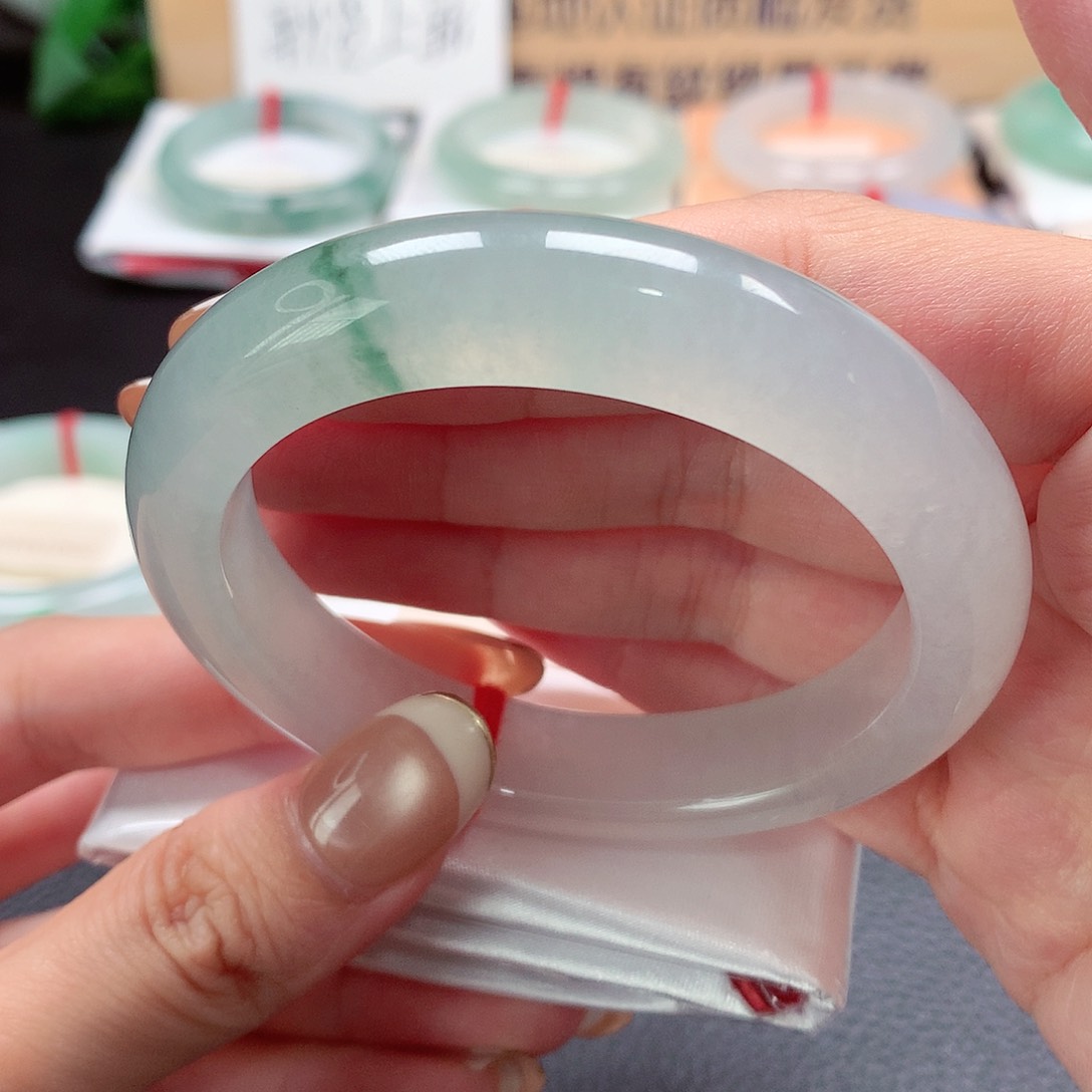 未镶嵌手镯翡翠天然a货翡翠