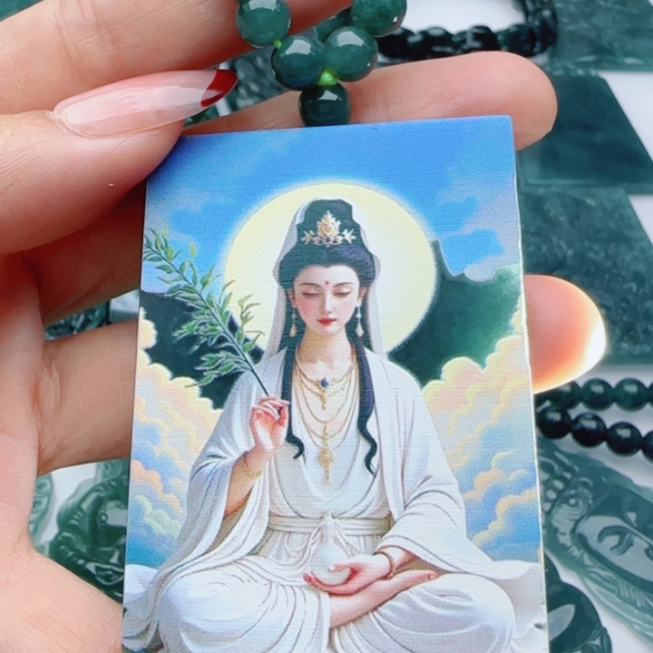 翡翠未镶嵌颈饰多样性发货天然A货翡翠