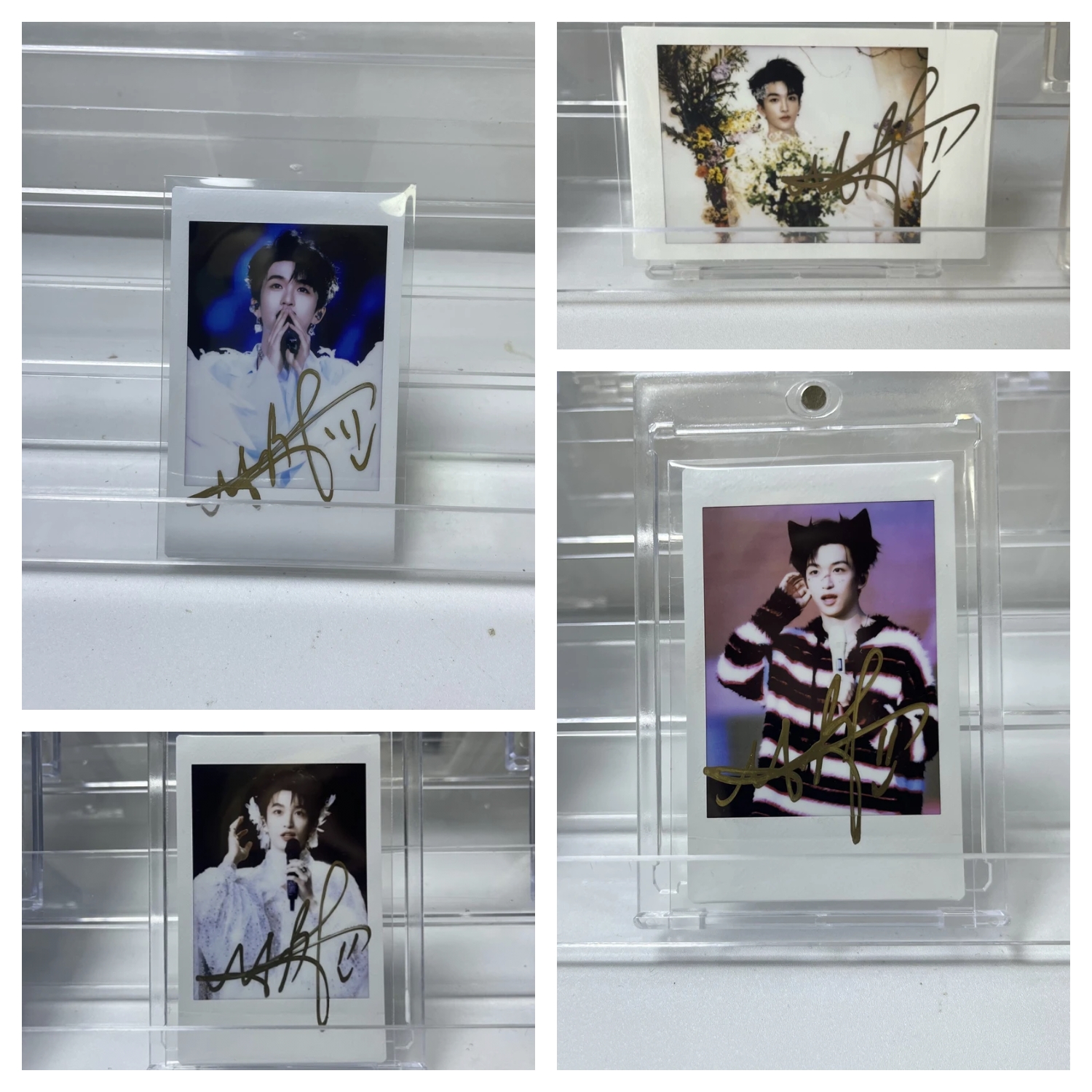 P5360【黄子弘凡】正品拍立得照片 白边