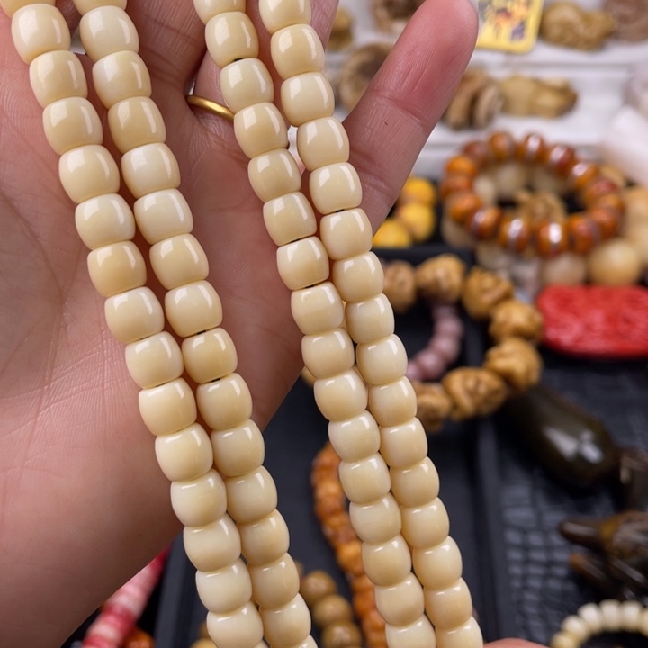 驼骨手串/手链骆驼骨直切8/7