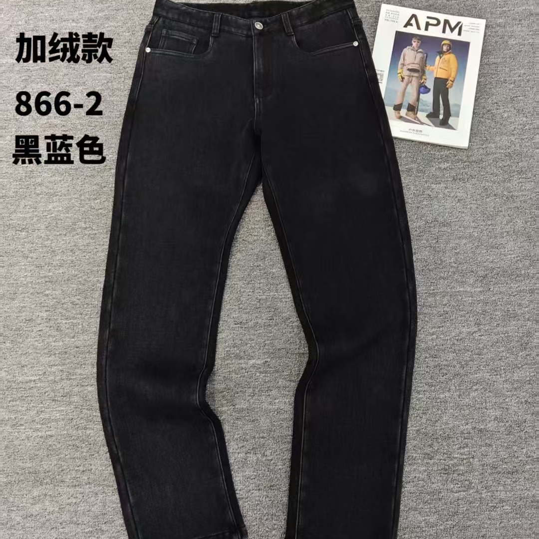 【美姐说】T家男士加绒牛仔裤866/853