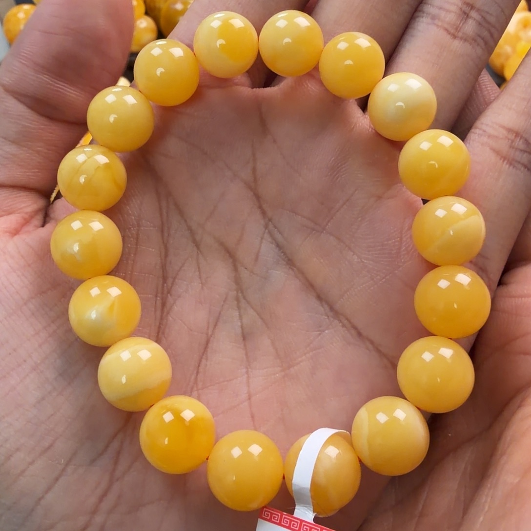 琥珀未镶嵌珠宝奇石12mm同料