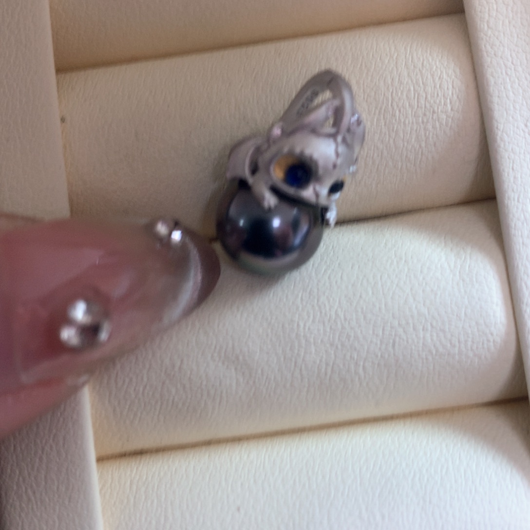 海水珍珠颈饰银S925镶嵌