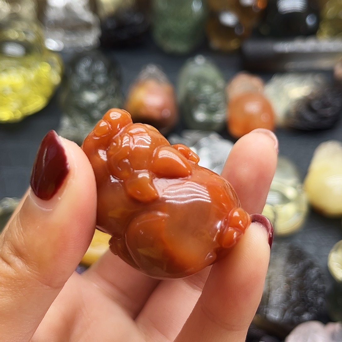 水晶颈饰未镶嵌凉*