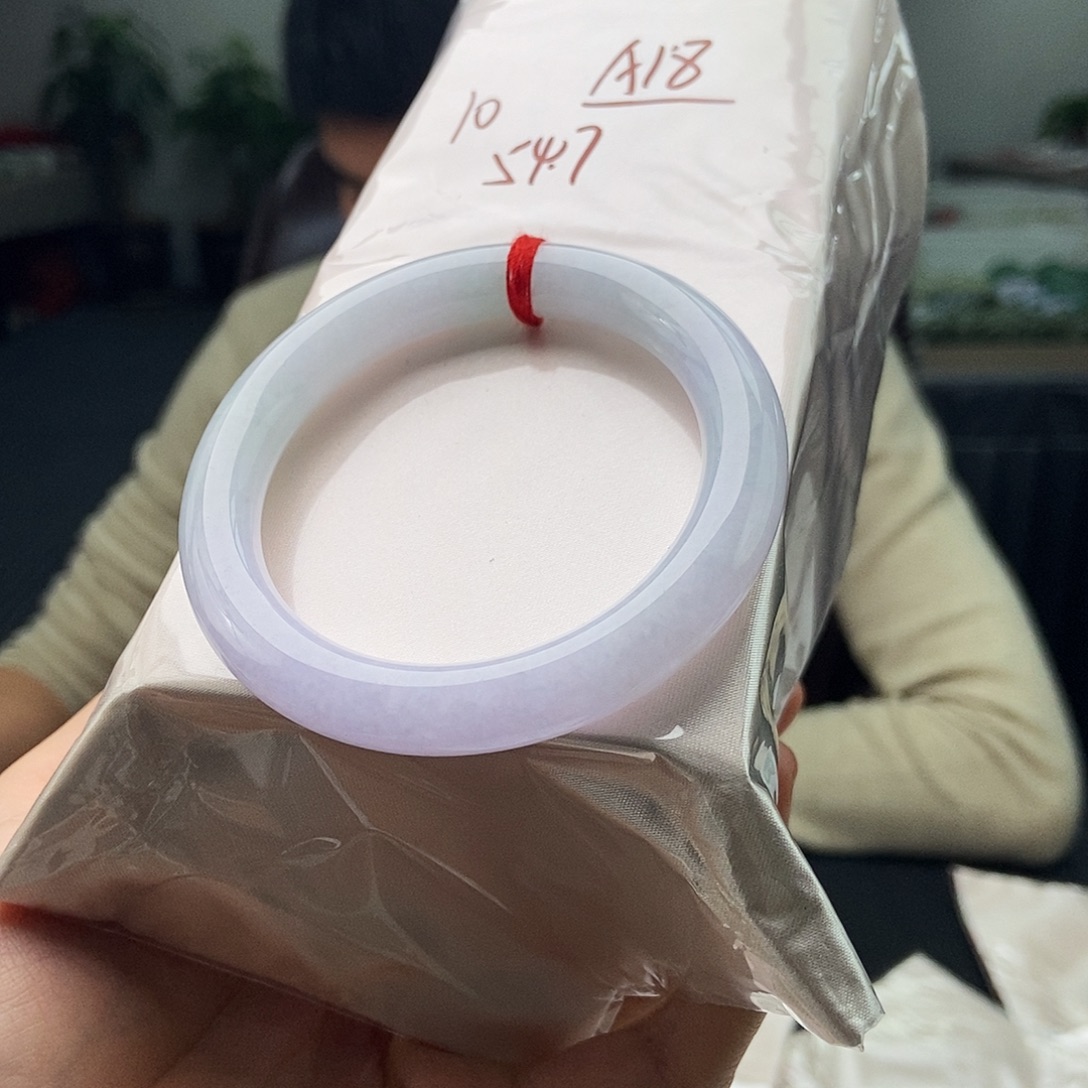 翡翠未镶嵌手镯拍一发一