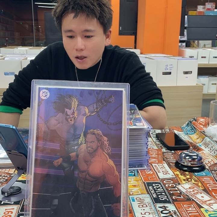 纸DCko第一期摔跤手变体泊闪