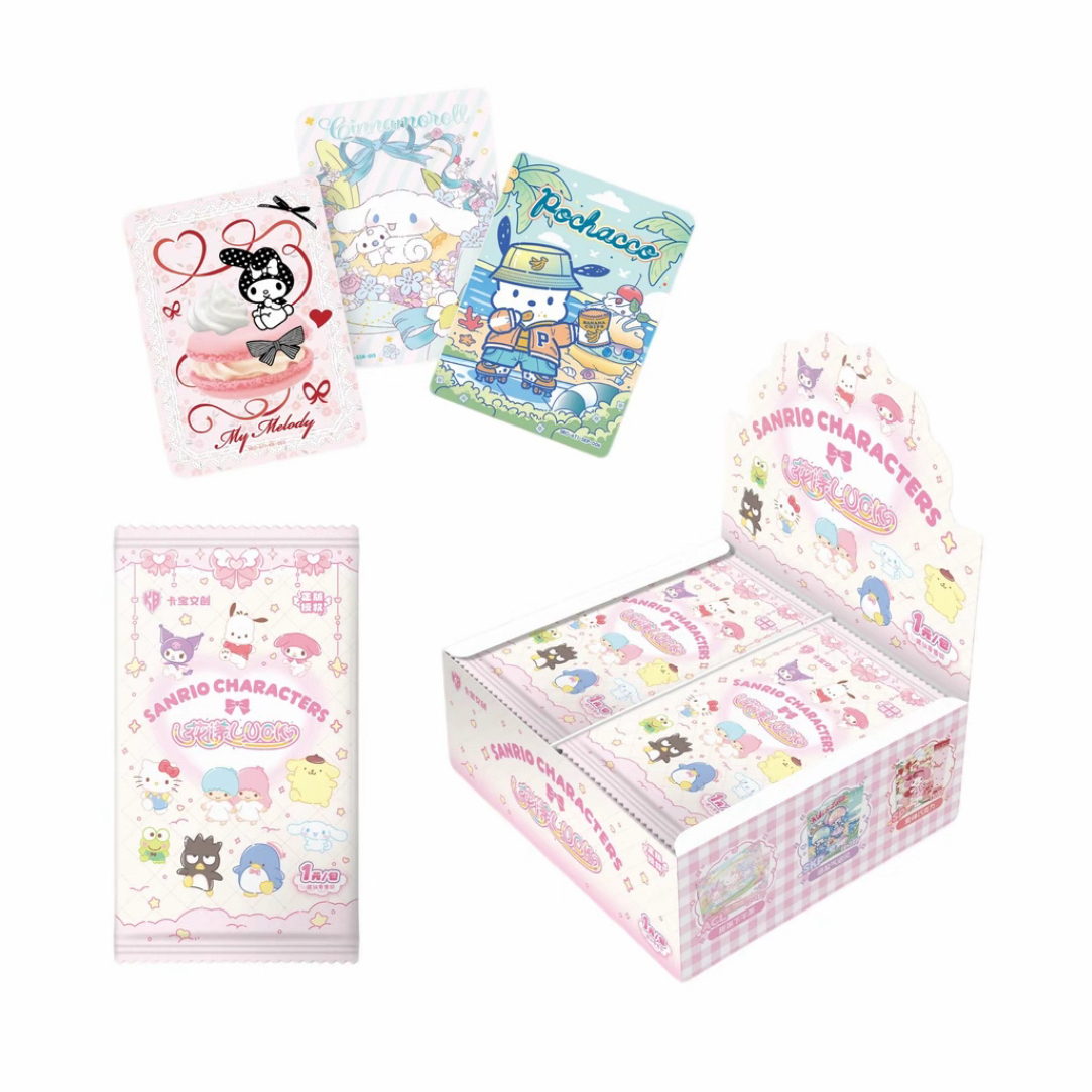 【对对碰测试版】卡宝文创三丽鸥第六弹1元包拍立得花漾收藏卡