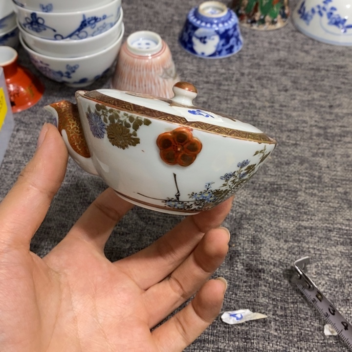 紫砂茶杯非常漂亮好看的碗