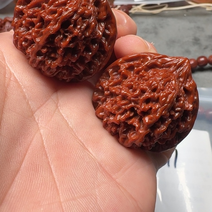 吊坠文玩核桃满天星071