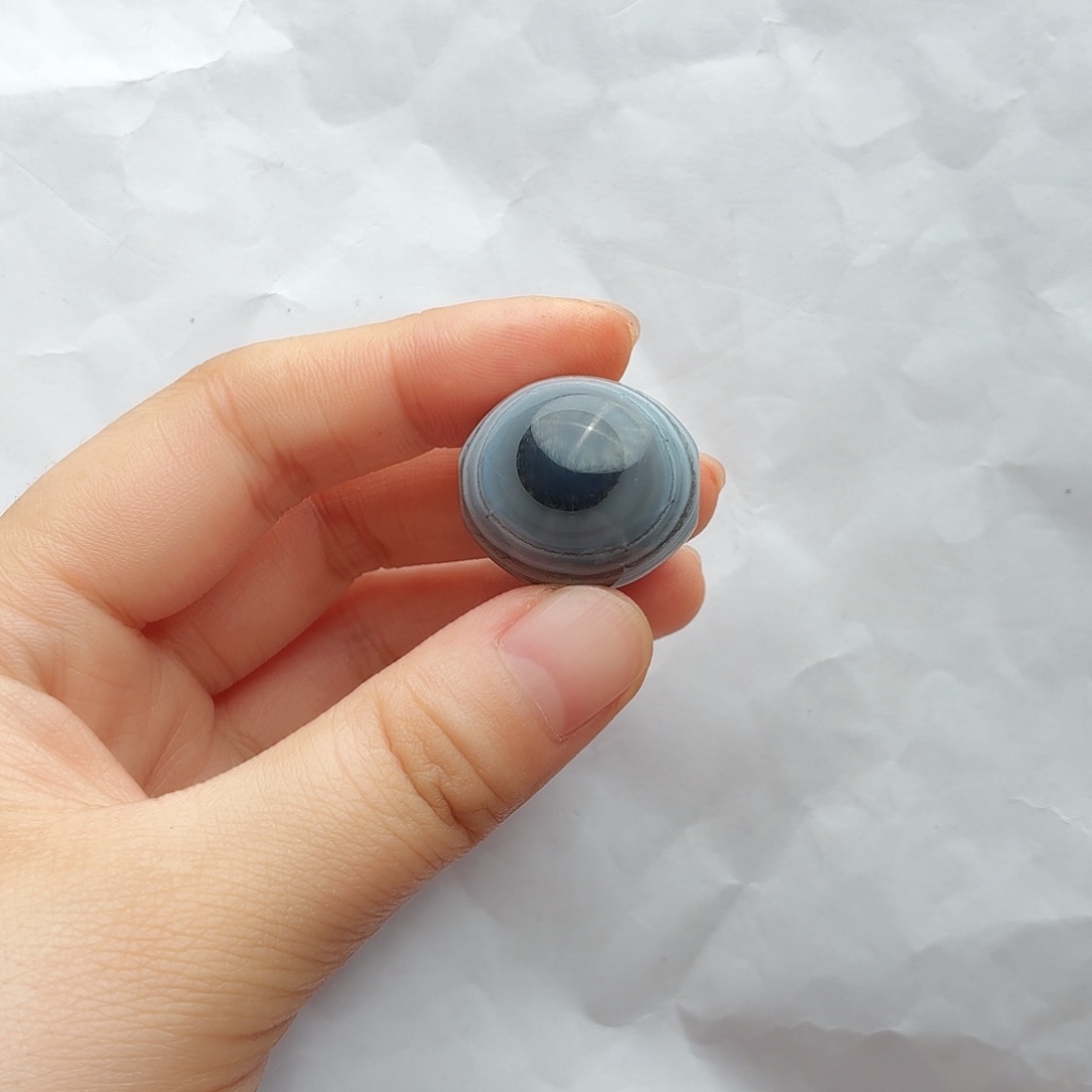 M***兔玛瑙/玉髓未镶嵌颈饰