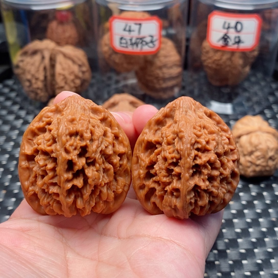 吊坠文玩核桃40满天星