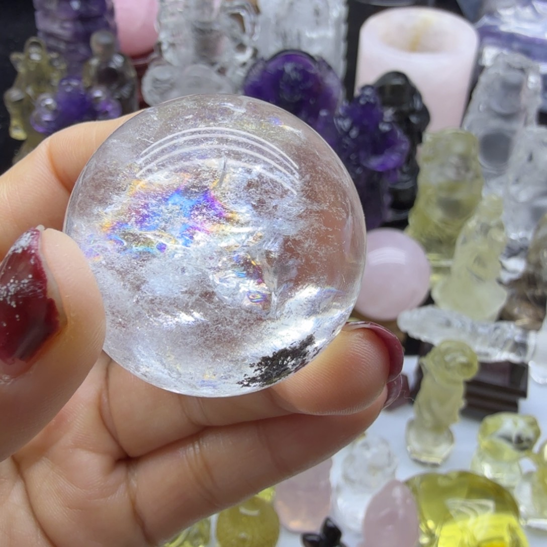 水晶珠宝半成品未镶嵌