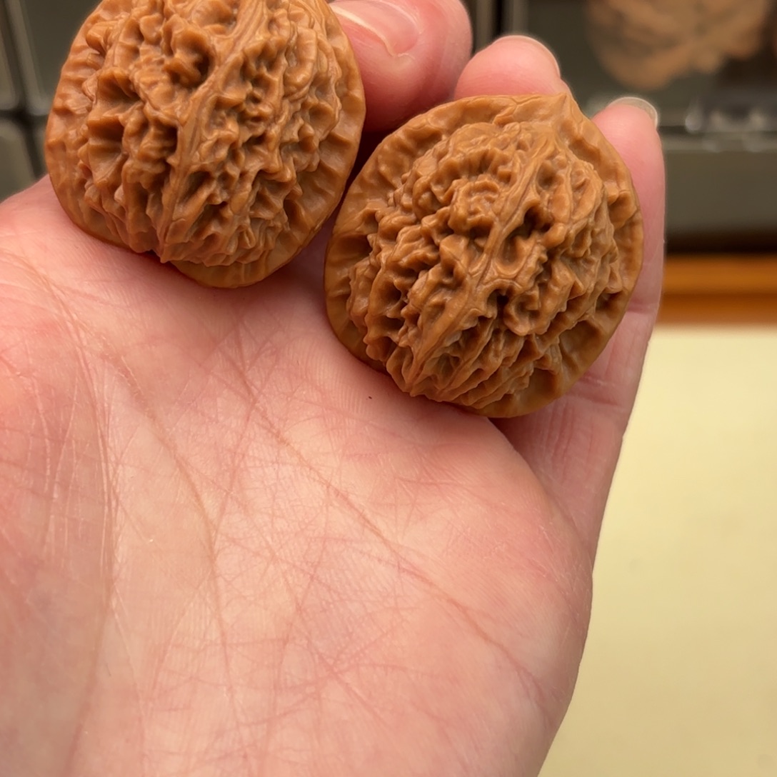 十***。把件文玩核桃荔枝纹