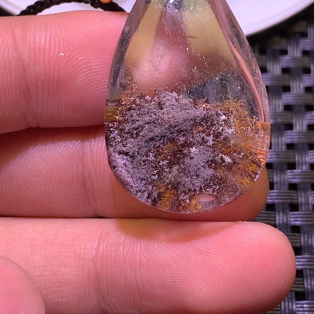 水晶颈饰未镶嵌老*