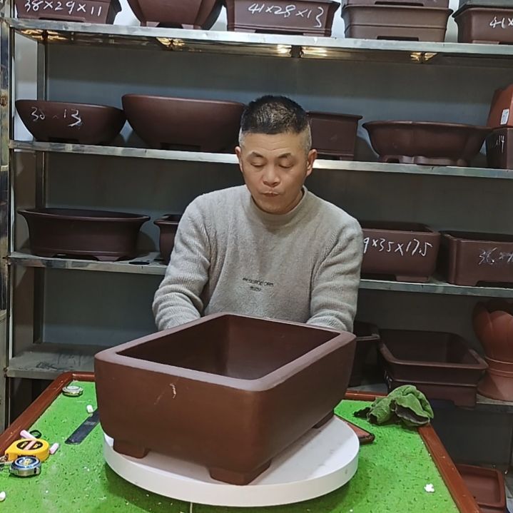 宜兴紫砂花盆花盆