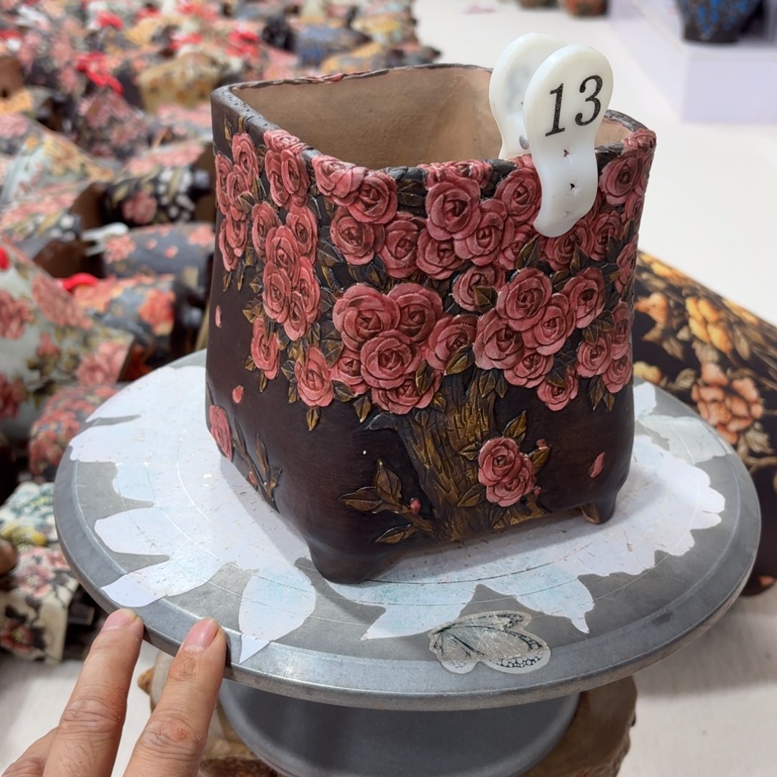 ****࿐花盆紫砂陶瓷多肉花盆精品