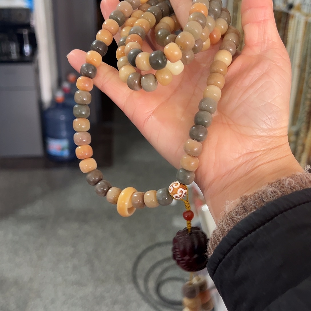 吊坠白玉菩提8×10